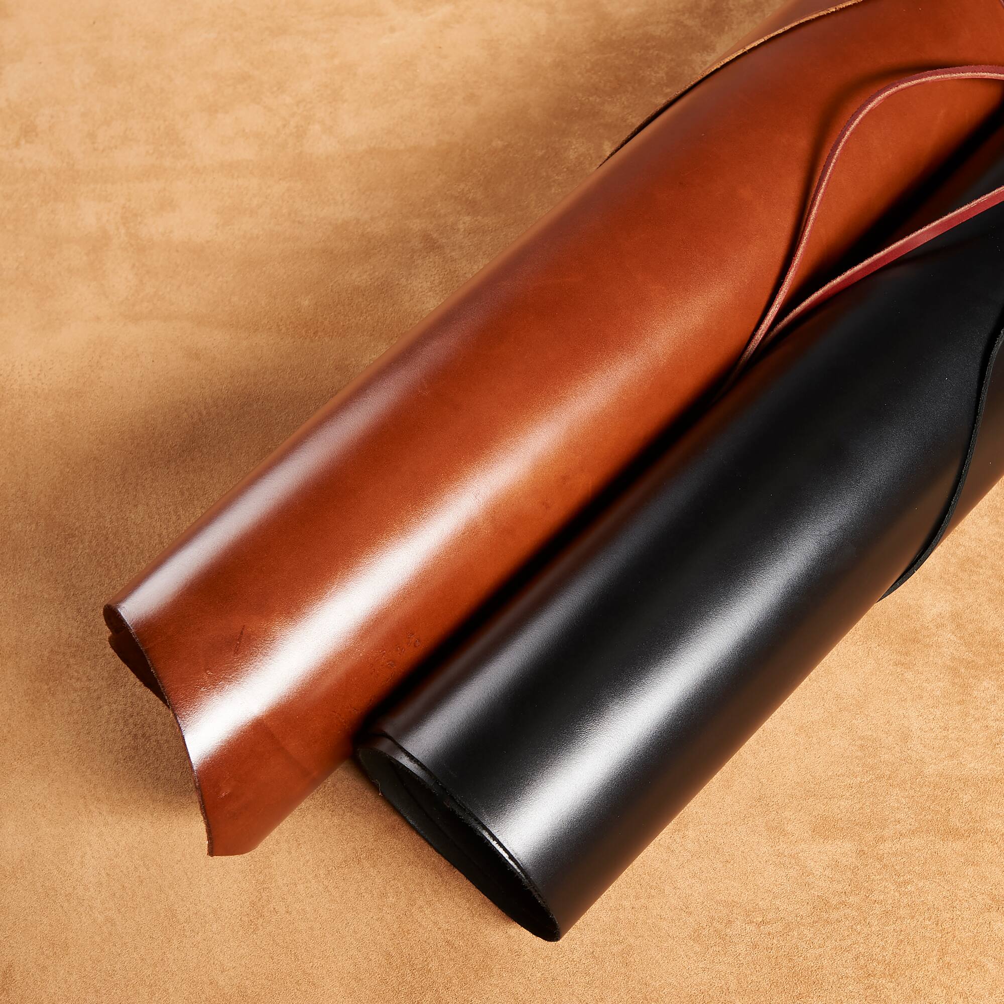 Vermont Black Leather Craft Cut by ArtMinds™